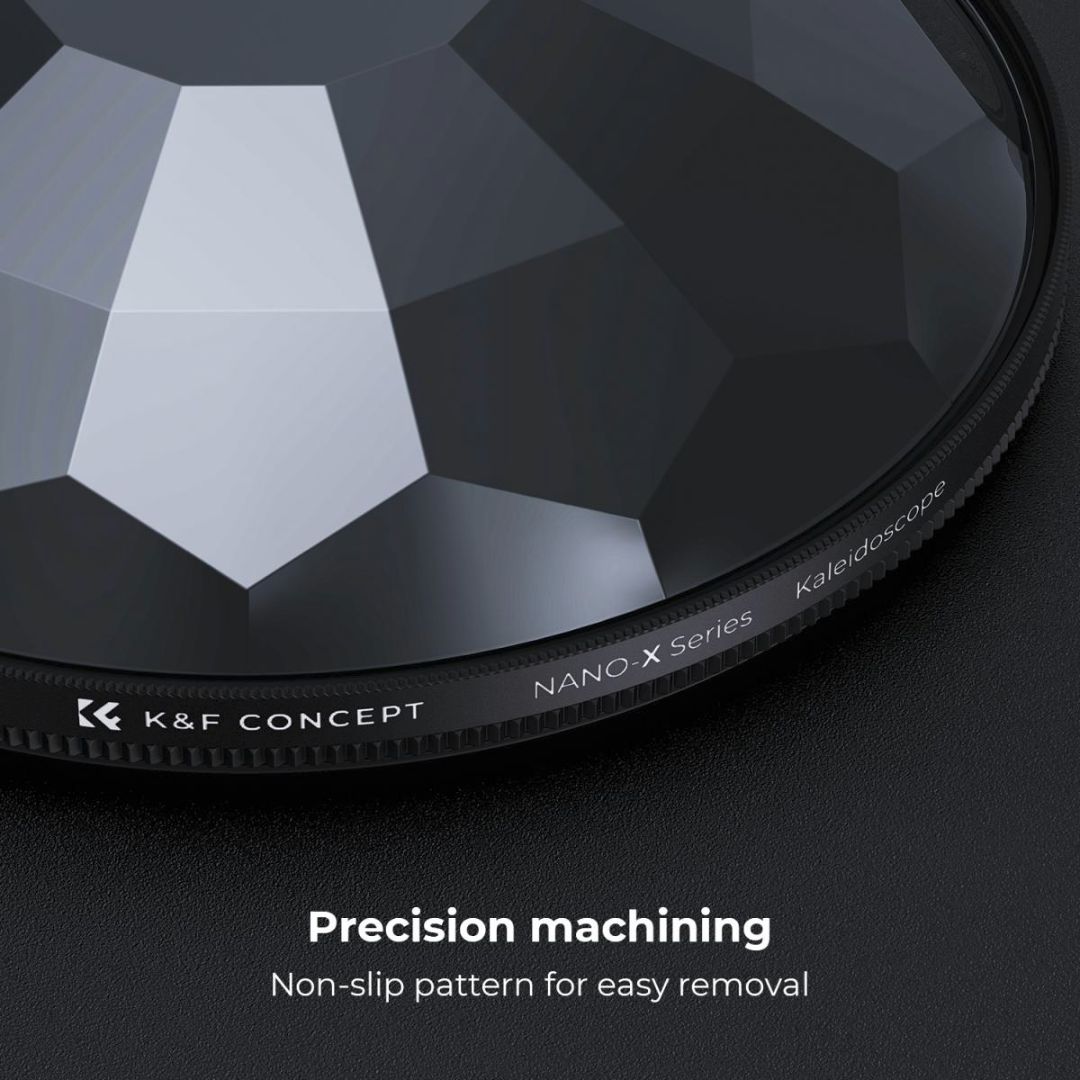 K&F Concept 82mm Kaleidoscope Special Effect Filter Nano-B Series KF01.2490 - 5